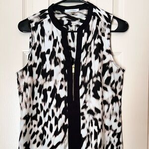 Calvin Klein sleeveless blouse